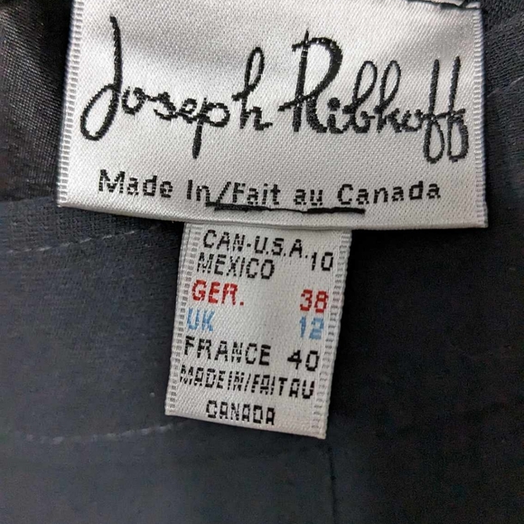 Joseph Ribkoff black Midi Skirt - Size 10 - Picture 2 of 2